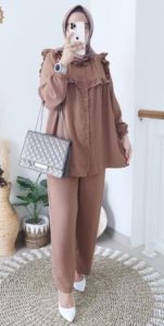 Milly One Set Katun: Gaya Desain Modern untuk Wanita