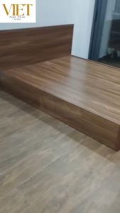 Giường Bệt Gỗ Công Nghiệp MDF Cao Cấp - Hỗ trợ lắp Lắp Ráp miễn phí hcm