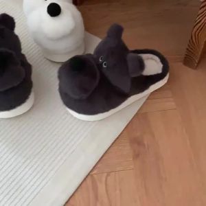 WY-XIXITIAO Soft Home Cotton Slippers: A Perfect Winter Couple Choice