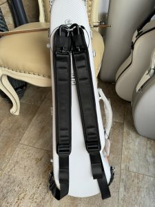 Comfortable Double Shoulder Strap JTCASES Gold Field Violin Viola Cello Case Bag Adjustable Length Black with Lock Anti-wear