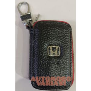DOMPET STNK MOBIL MOTOR LOGO HONDA GANTUNGAN KUNCI MOBIL HITAM MERAH COKELAT
