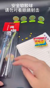 Đồ Chơi Bốp Bốp Kiêm Bút Viết Tặng Kèm Bi Và Mục Tiêu