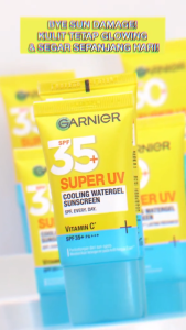 GARNIER SUPER UV COOLING WATERGEL SUNSCREEN SPF 35+ PA+++ 20 ML TABIR SURYA PELEMBAB KULIT
