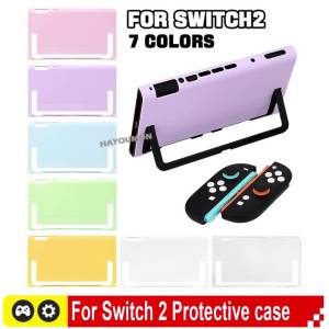 Ốp Bảo Vệ Cứng PC Nhiều Màu Sắc Cho Máy Switch 2 Chống Trầy Xước Chống Sốc Tích Hợp Chân Đế Tương Thích Với Các Mẫu 2025