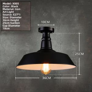 Pheashine | Vintage Industrial Ceiling Light