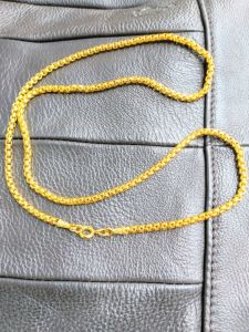 (Có Video Thật) Dây Chuyền Nam Kiểu Xích Mạ Vàng 24K Cao Cấp - Dài 50 cm dây to 5 ly - Đeo Đi Dự Tiệc Cưới Bar Cà Phê Cực Sang - Lokalo 27922