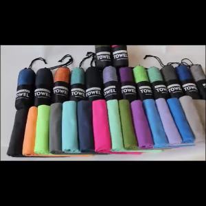 1 Khăn Microfiber Nhanh Khô Siêu Thấm Hút Siêu Nhẹ Cho Tập Gym Bơi Yoga Đi Biển Cắm Trại Di Động Thể Dục Bể Bơi Phụ Kiện