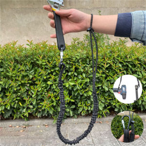 Anti-Falling Safety Rope Safety Bungee Tether Tool Lanyard With Carabiner Hook Climbing Working Aerial Work  Accessories