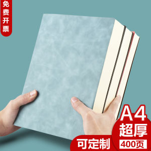 A4 Notebook Thickened Large Simplicity College Student Postgraduate Entrance Examination Cornell Notebook Fine Art B5 Notepad Business Meeting Notebook Blank Book Stylish Creative Diary Book Stationery