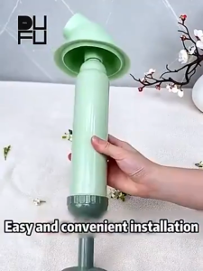 High Pressure Thrust Plunge Toilet Air Plunger Plumbing Clog Remover for Sink Bathroom Kitchen