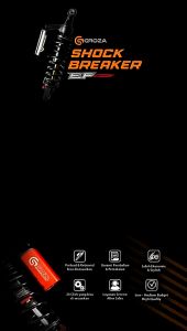 Shockbreaker Groza G sport EF Series Tabung Atas 365mm Pcx 160 Pcx 150 Nmax New Aerox