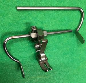 Chân vịt canh lề 2 bên trái và phải rất tiện ích