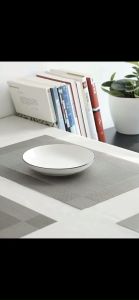 แผ่นรองจานpvc ที่รองจาน ผ้ารองจาน ขนาด 45x30 cm กันน้ำ กันลื่น ทนความร้อน ทำความสะอาดง่าย มี 3 สีให้เลือก