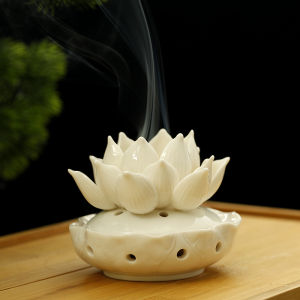 HENANSHENGZHONG | Buddhist Temple Incense Censer Decorative Ceramic Stand