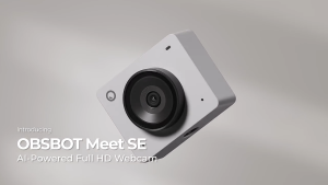 OBSBOT Meet SE AI-Powered Full HD Webcam (Aurora Green / Cloud White / Space Grey)