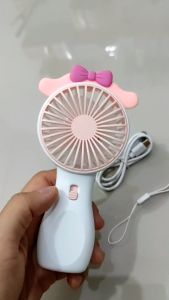 KIPAS ANGIN LAMPU GENGGAM USB SANRIO | KIPAS ANGIN PORTABLE SANRIO | KUROMI | CINAMORROL | MY MELODY | KADO ULANG TAHUN ANAK | BIRTHDAY GIFT | HADIAH ULANG TAHUN | MINI FAN PORTABLE | MINI FAN | KIPAS PORTABEL