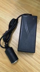 KAMJE Adaptor Adapter Socket Power Supply Lighter Converter Konverter 240V AC ke 12V DC 5A 60W