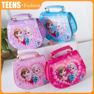 TEN545 กระเป๋าเด็กเกาหลีเจ้าหญิงกระเป๋าแฟชั่นกระเป๋า messenger สาวน่ารักสาวน้อยไหล่ป่ากระเป๋าถือ