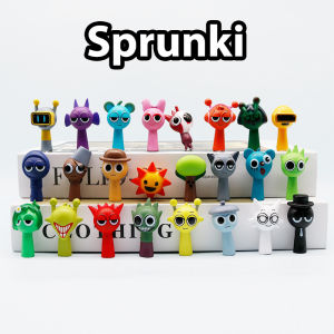 Đồ Chơi Mô Hình Sprunki Incredibox Set 8/12/24 - Phiên Bản Horror Búp Bê Âm Nhạc Minecraft