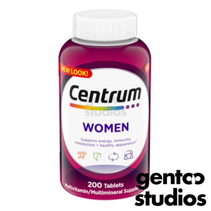 Centrum Multivitamin for Women 200 Tablets Sep 2024 expiry Lazada PH