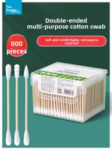 CHAHUA | Multi-Purpose Cotton Swabs for Home Makeup Eye Care Baby Adult Ear Cleaning