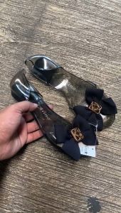 Sepatu Wanita Terbaru/Sepatu Balet Jelly Import Alina 186/Flat Shoes Karet Korea Kekinian