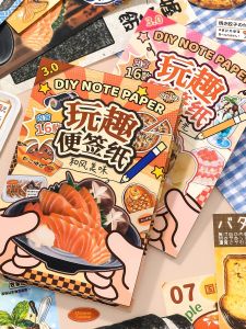 XINMO | Vintage Japanese Food Style Handmade Journaling Accessories
