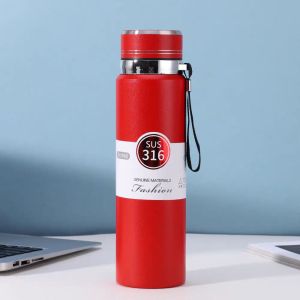 800ml Double Layer Thermal Insulation Cup High Quality Stainless Steel Outdoor Portable Water Bottle Travel Sport Water Bottle