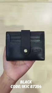 Kickers Genuine Leather Slide Button Card Holder Small Purse Dompet Nipis 1KIC 87254 & 1KIC 87262