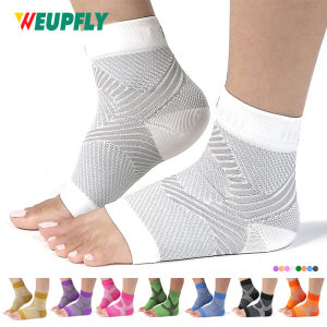 1 Pair Plantar Fasciitis Compression Socks Toeless Ankle Brace for Women & Men Heel Pain Relief Achilles Tendonitis
