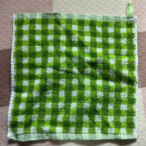 Pure Cotton Hand Towels with Hanging Rope 10-Pack Kindergarten Square Towels Childrens Square Towels 20x20cm Home Kids