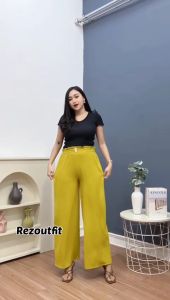 KULOT KANCING 1 / CELANA KULOT CRINKLE AIRFLOW KANCING 1