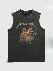 Bandai | Áo Vest Không Tay Kiểu Retro Cho Nữ Dáng Rộng Kiểu Tank Top Cơ Bản Phong Cách Thường Ngày Mùa Hè Mẫu Mới 2026