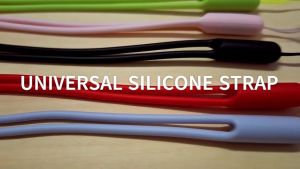 VSPH 1pc Universal Silicone Hand Landyard For Phone Case Wrist Strap Anti-Lost Straps