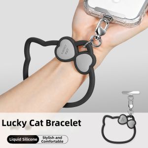 YINGYUE | Refined High-end Unique Aesthetic Phone Wristband Liquid Silicone