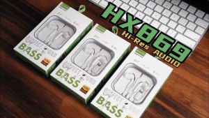 BAVIN HX869 Hi Res Audio Music Wired Earphone Stereo Sounds Widely Compatible for Type-C 3.5mm Audio Jack Supports iPh