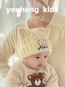 Mũ Len Trùm Đầu Có Tai Mèo Dễ Thương Cho Bé Trai Và Bé Gái Mùa Thu Đông Du Lịch Mũ Trùm Đầu Ấm Áp Bảo Vệ Tai Cho Bé