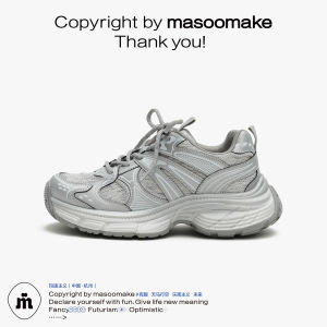 Breathable Mesh Sport Shoes Casual Running Shoes Thick Bottom Dad Shoes Lightweight Comfortable All Season Low Top Sneakers