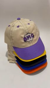 TOPI BASEBALL FASHION ANAK LUCU MOTIF BORDIR OMG / TOPI