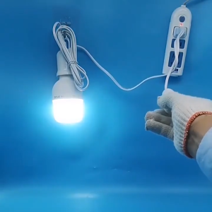 E27 Light Lamp Bulb CCTV Camera Bulbs Extension Cord Power Cord Cable Socket Extender