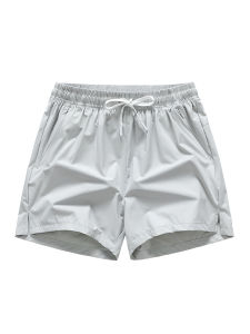 Ice Silk Mens Shorts Quick Dry Sports Beach Pants Summer Lightweight Training Running Fitness Shorts Straight Leg Fit
