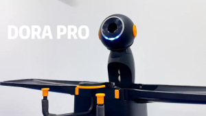 PUSUN DORA PRO Smart Table Tennis Machine with Auto-recycling Net Smart Voice Control Built-in Multiple Training Drills Topspin/Backspin Customize Training Program