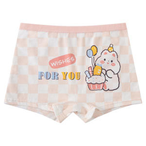 Quần lót bé gái MiiOW vải cotton quần đùi kháng khuẩn thoáng khí thoải mái