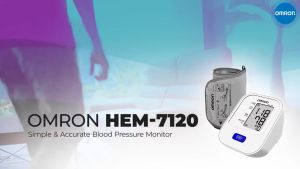 Máy Đo Huyết Áp Bắp Tay Omron Hem-7120