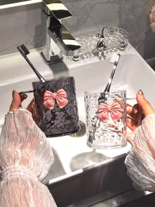 Elegant Toothbrush Cup Holder for Home Use Couples Mouth Rinse Cup Luxury Toothbrush Cup Washing Cup Childrens Tooth Cup Storage