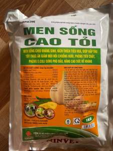 Men sống cao tỏi kích thích tiêu hoáphòng tiêu chảynâng cao sức đề kháng cho vật nuôi hiệu quả