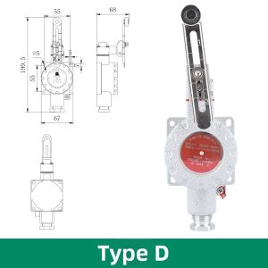 MEINWAY | Explosion-Proof Limit Switch B-Type 15B/5d