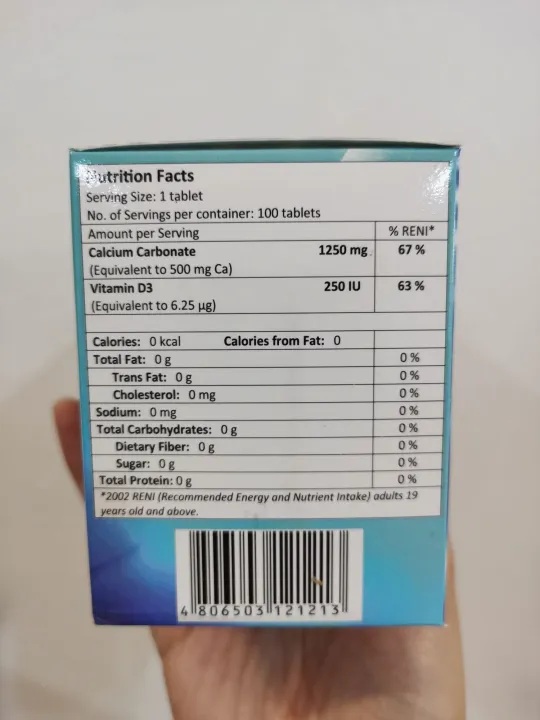 Oscivit%20Calcium%20Carbonate%20+%20Vitamin%20D3%201250mg/%20250%20IU%20Tablet%20Mineral%20and%20Vitamin%20Food%20Supplement-%20100%20tablets%20-%20Image%203
