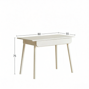 WEISHA | White Wooden Desk