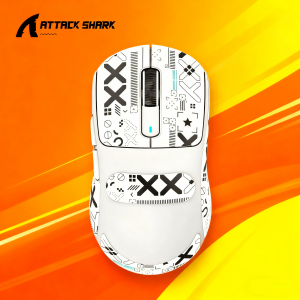 ATTACK SHARK | 4K/8K Wireless Gaming Mouse 26K DPI Tri-Mode (Wired/2.4GHz/BT5.2) LightweightATTACK SHARK X3/X3PRO PAW3395 Sensor For Gamer